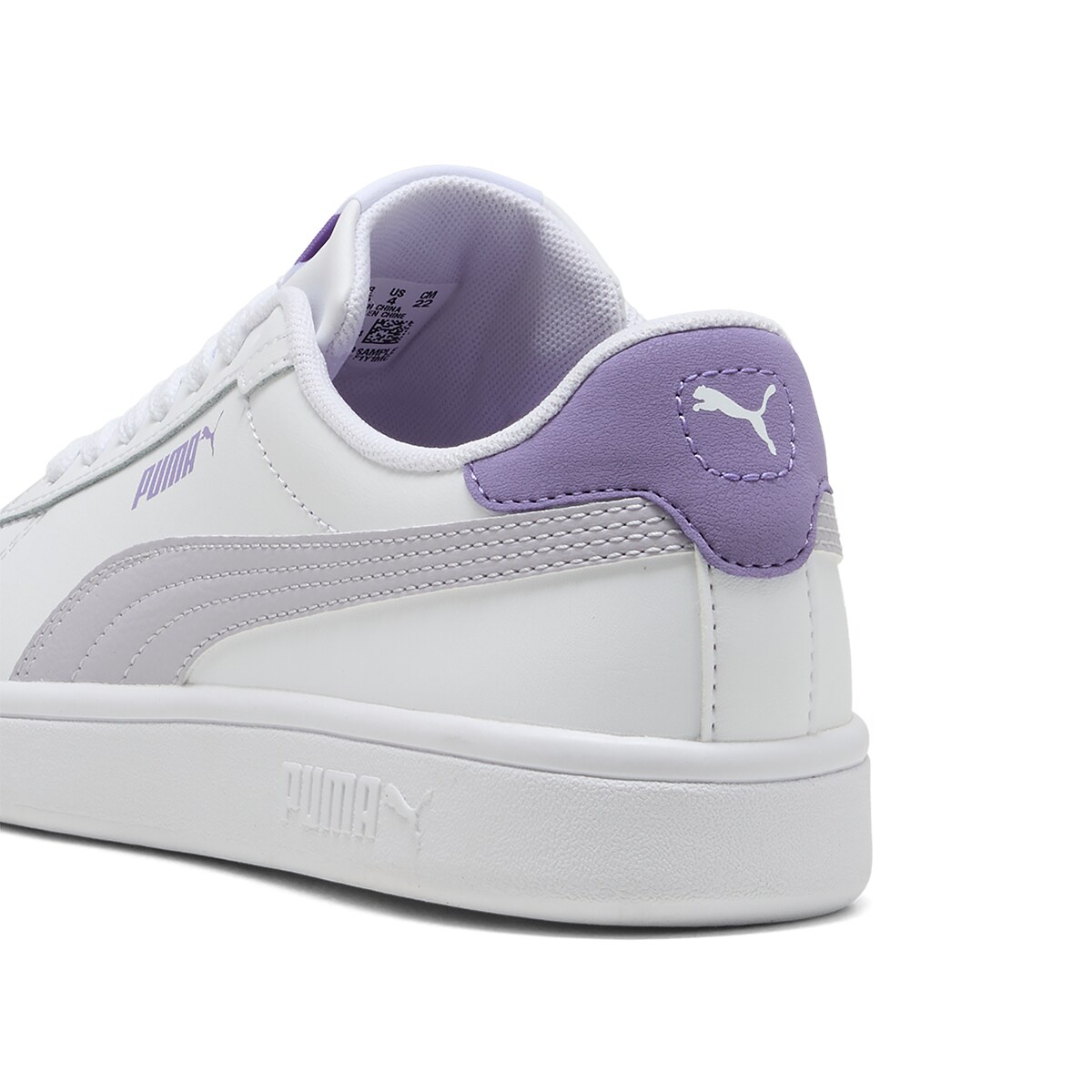 Sapatilhas Casual Smash 3.0 L Jr Unissexo Branco-5