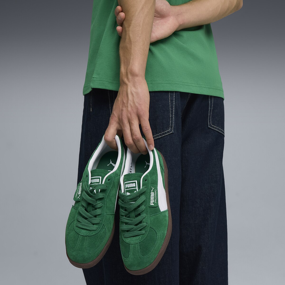 Zapatillas casual Palermo Unisex Puma - Verde Verde-7