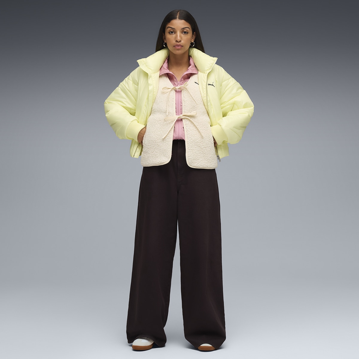 Sapatilhas Casual Palermo Lth de Mulher Branco-8