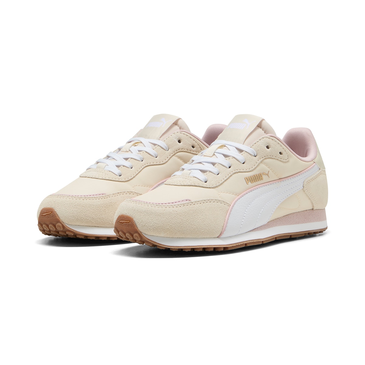 Sapatilhas Casual ST Miler Rose de Mulher Bege-2