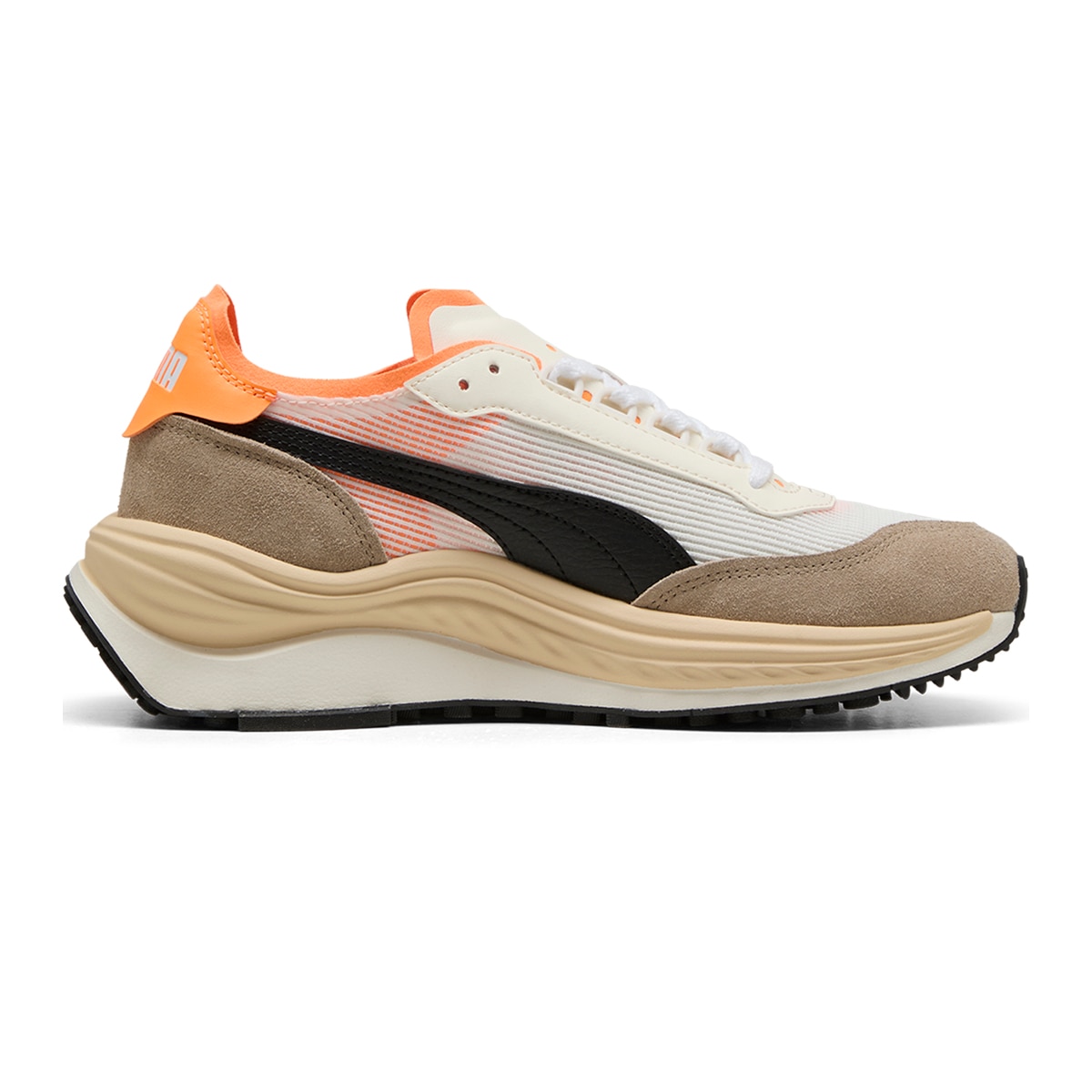 Sapatilhas Casual Rider Elite Unissexo Branco / Laranja-1