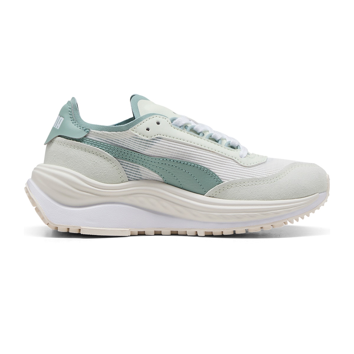 Sapatilhas Casual Rider Elite de Mulher Branco / Verde-1