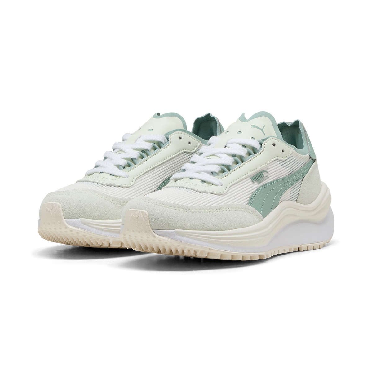 Sapatilhas Casual Rider Elite de Mulher Branco / Verde-2