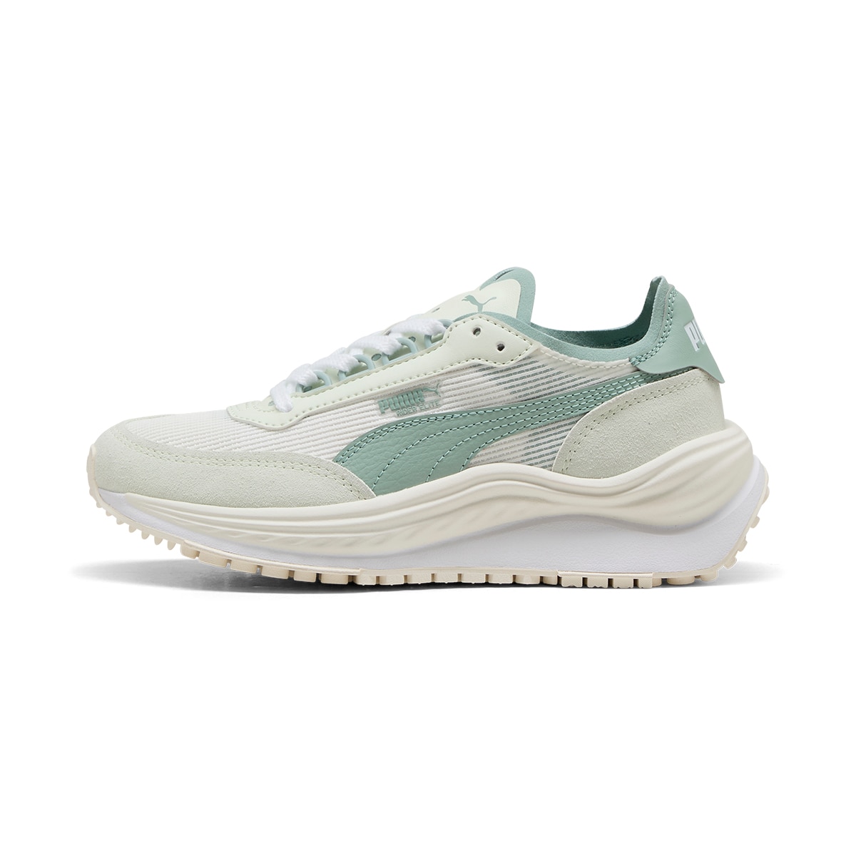 Sapatilhas Casual Rider Elite de Mulher Branco / Verde-4