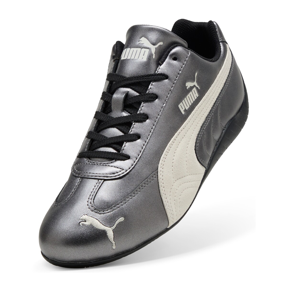 Sapatilhas Casual Speedcat Metallic Unissexo Cinzento-4