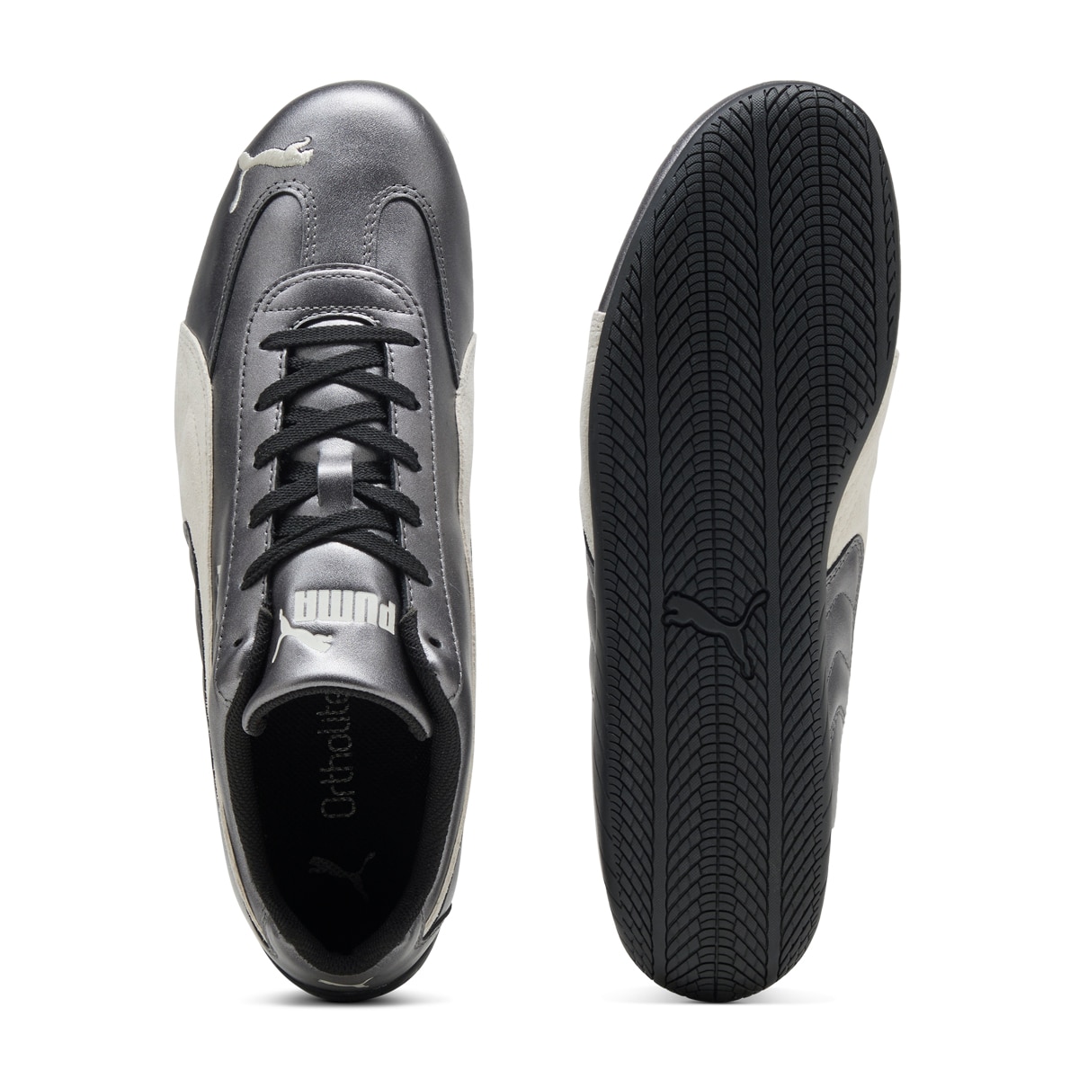 Sapatilhas Casual Speedcat Metallic Unissexo Cinzento-5