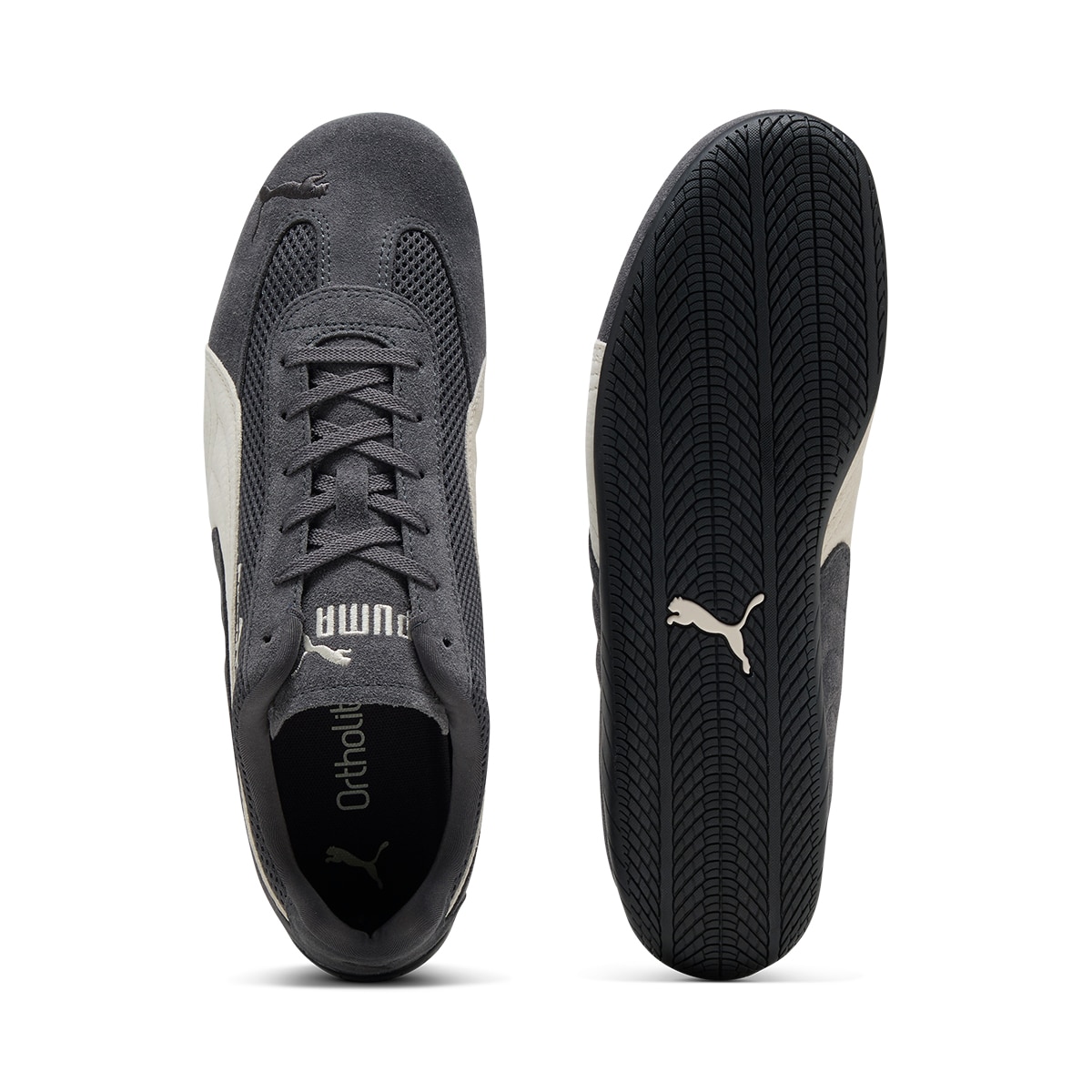 Sapatilhas Casual Speedcat Mesh Unissexo Cinzento-3