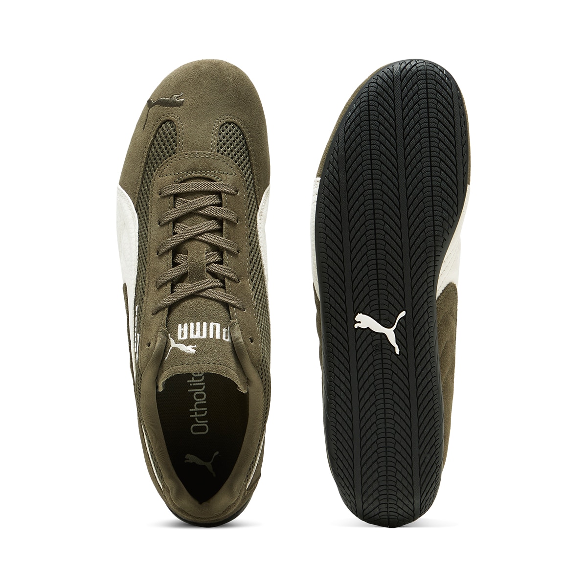 Sapatilhas Casual Speedcat Mesh Unissexo Verde-3