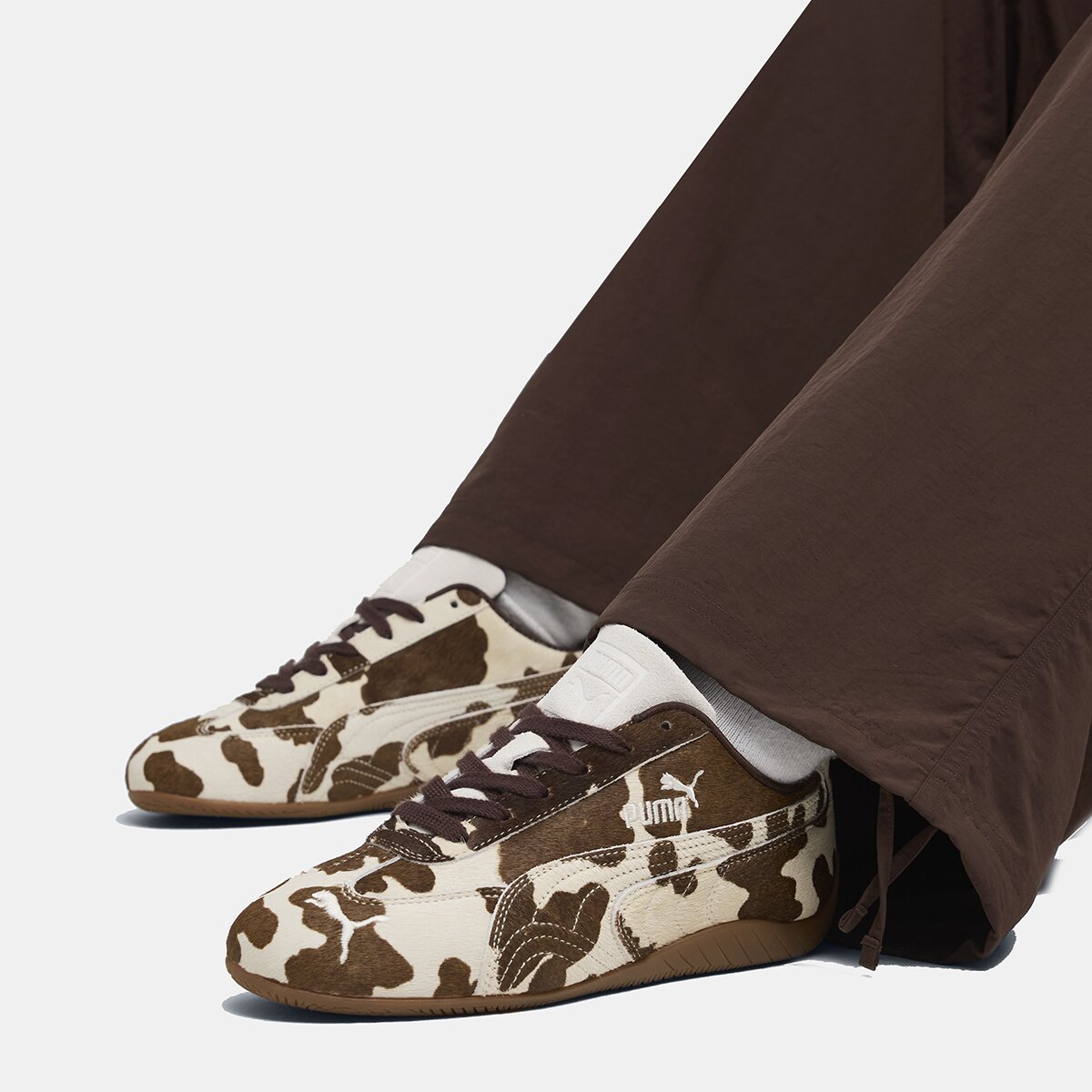 Sapatilhas Casual Speedcat Cow Wns de Mulher Castanho-7