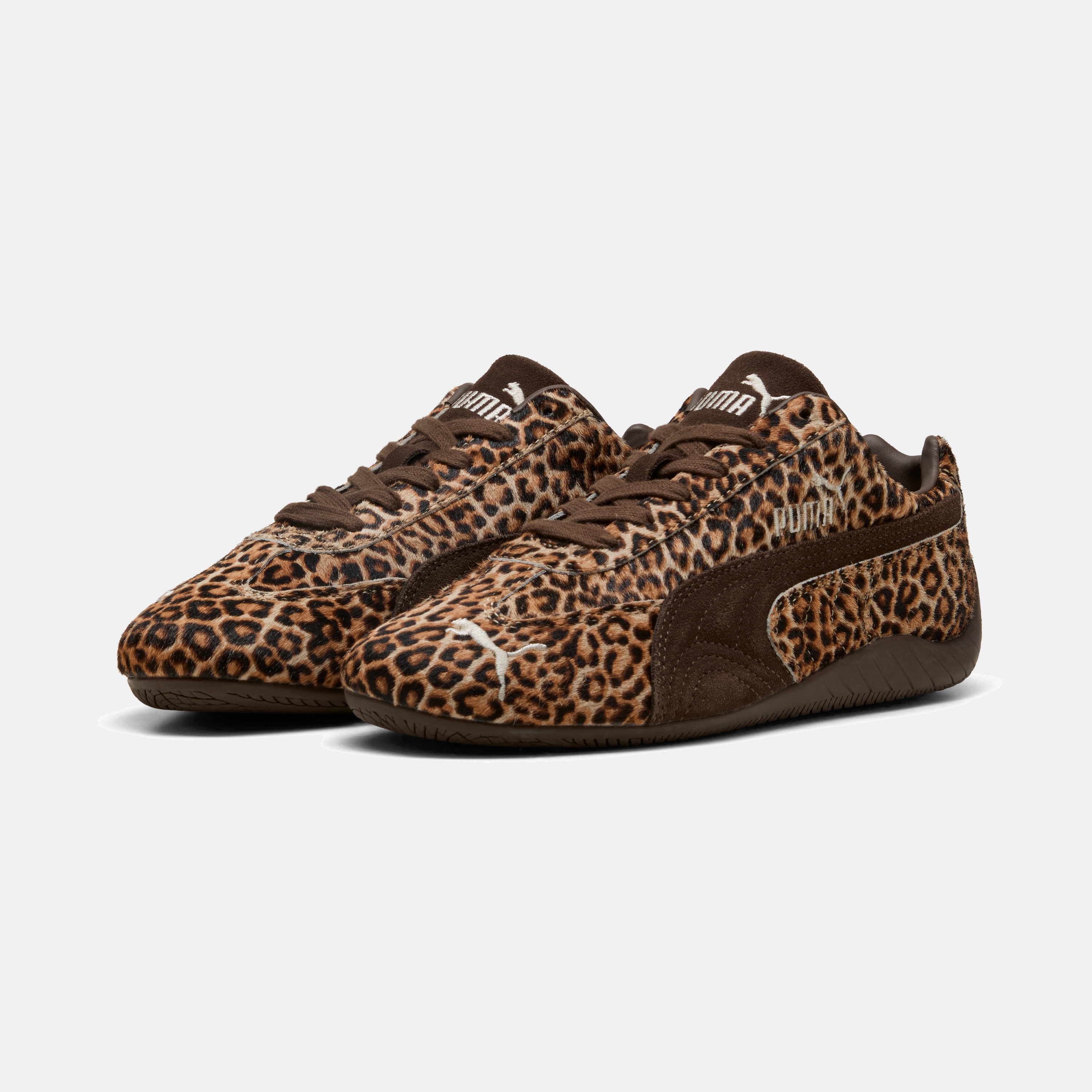Sapatilhas Casual SpeedcatLeopard Wns de Mulher Castanho-2
