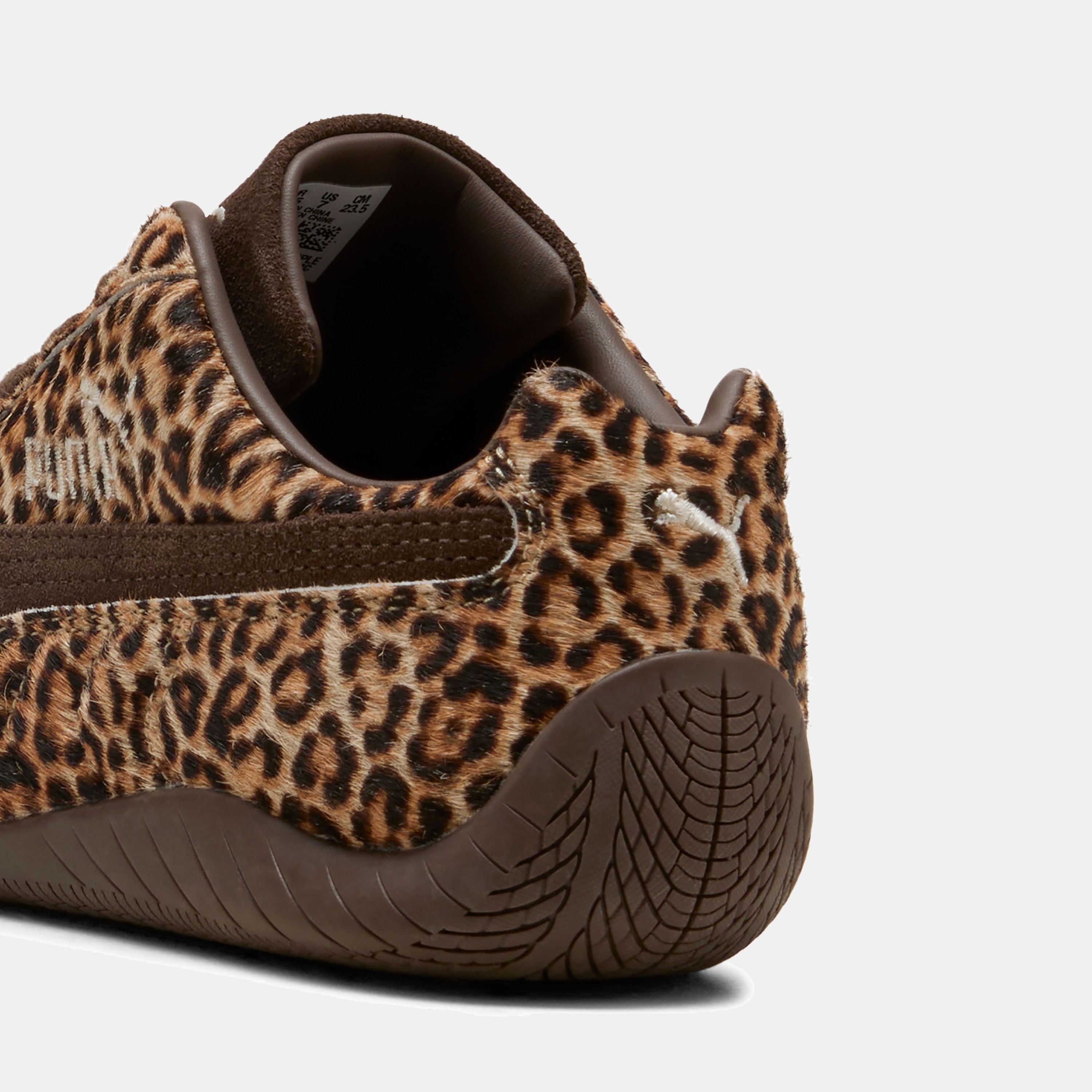 Sapatilhas Casual SpeedcatLeopard Wns de Mulher Castanho-3