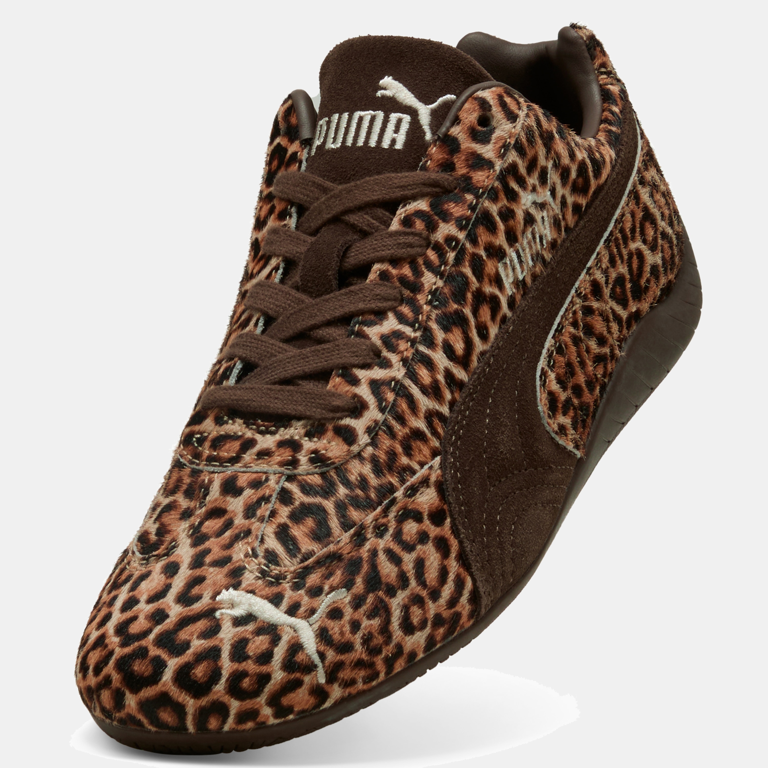 Sapatilhas Casual SpeedcatLeopard Wns de Mulher Castanho-8