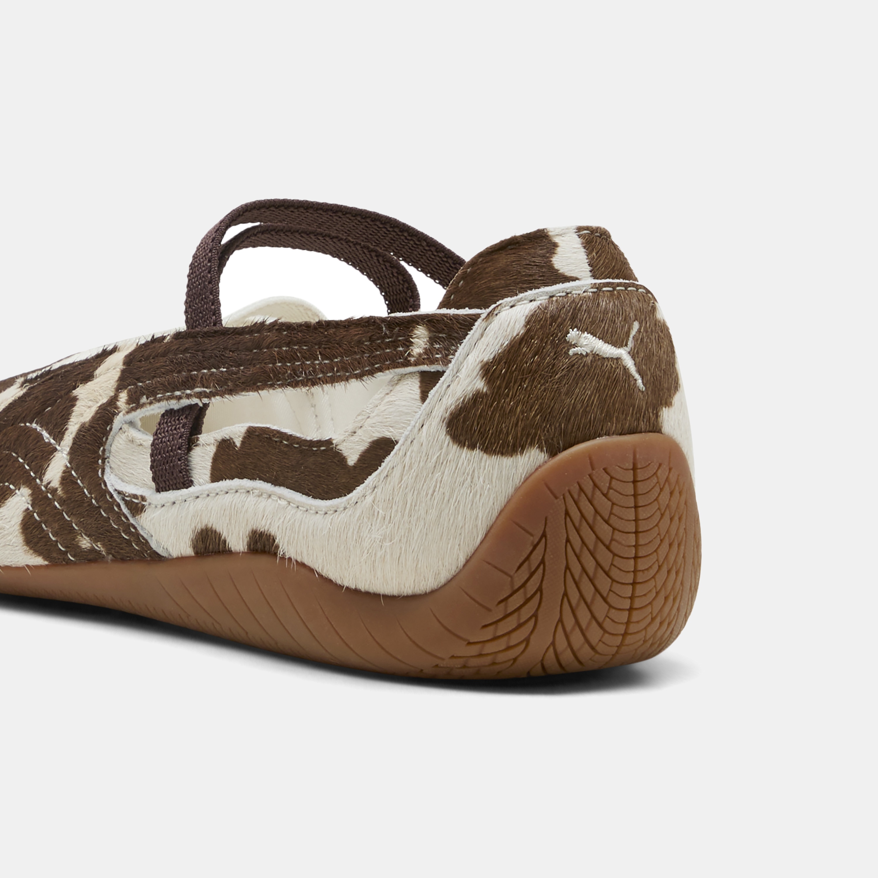Sapatilhas Casual Speedcat Ballet Cow Wns de Mulher Castanho-2