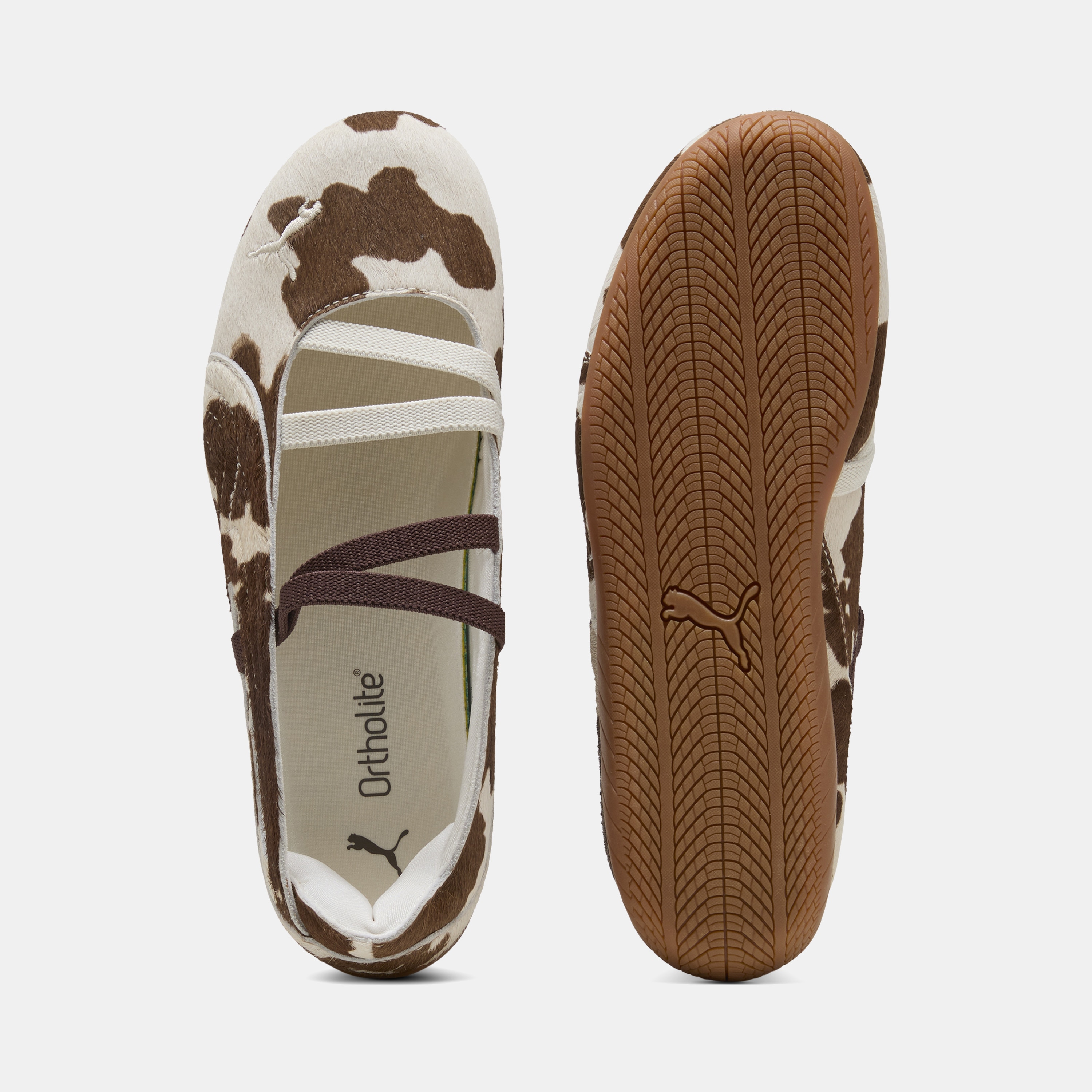 Sapatilhas Casual Speedcat Ballet Cow Wns de Mulher Castanho-6