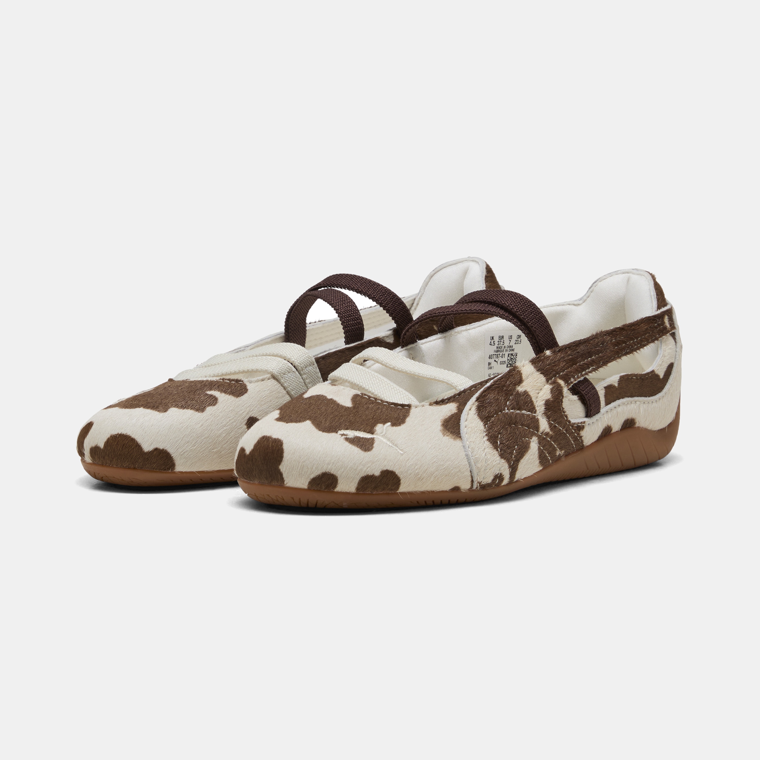 Sapatilhas Casual Speedcat Ballet Cow Wns de Mulher Castanho-7