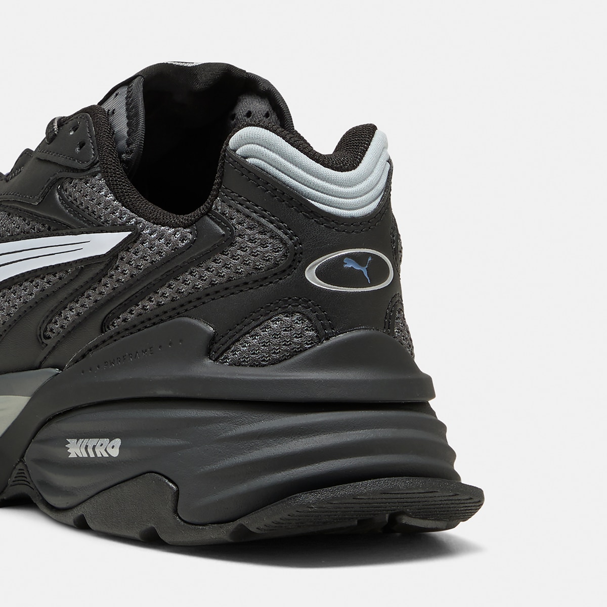 Sapatilhas Casuais de Homem Fade Preto-3