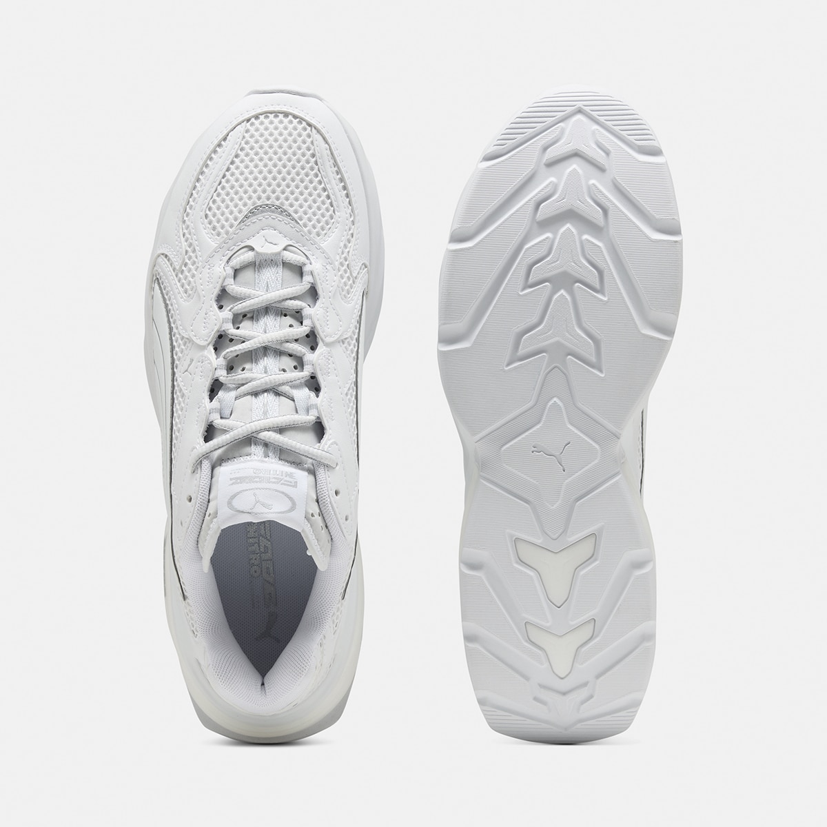 Zapatillas Fade Unisex Puma - Blanco Blanco-5