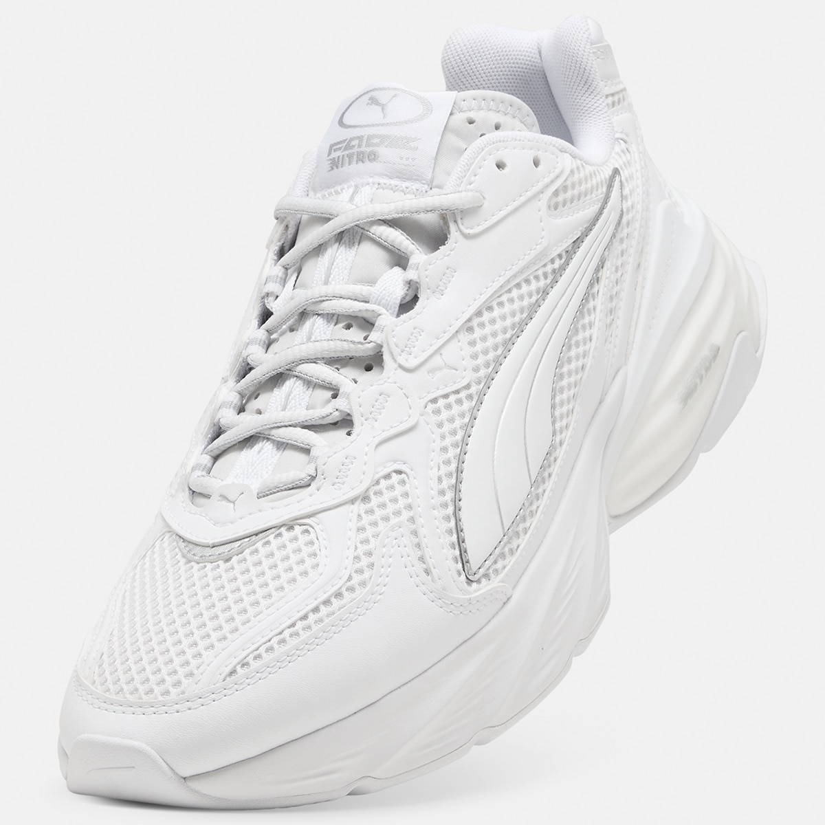 Zapatillas Fade Unisex Puma - Blanco Blanco-6