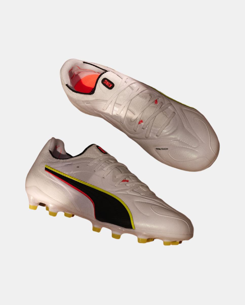 Chuteiras de Futebol de Homem King 20 Ultimate FG/AG Branco-4