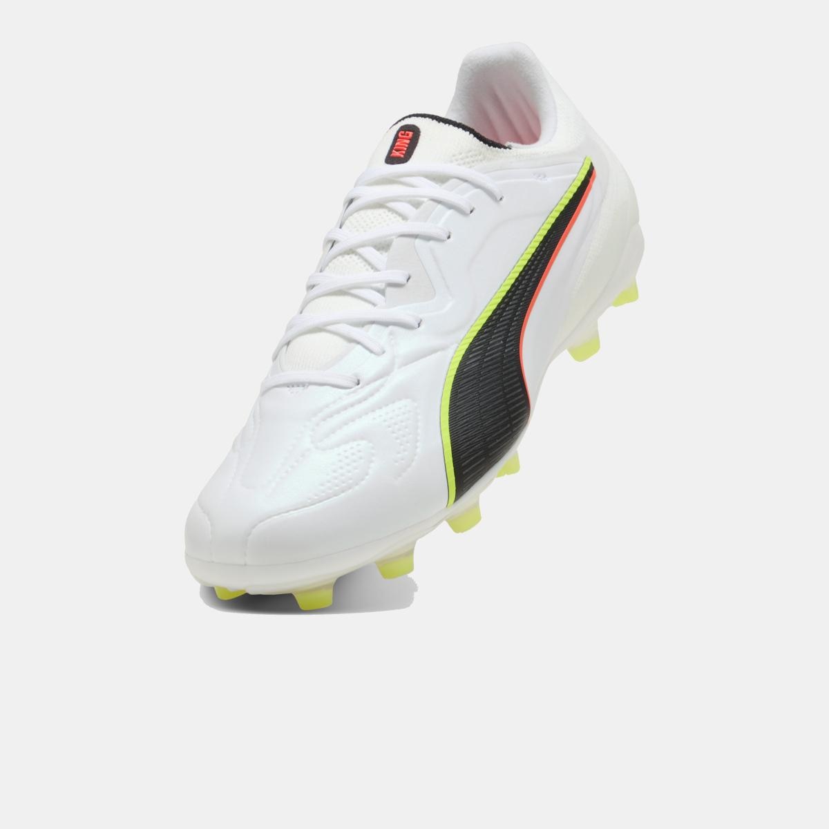 Chuteiras de Futebol de Homem KING 20 PRO FG/AG Branco-4