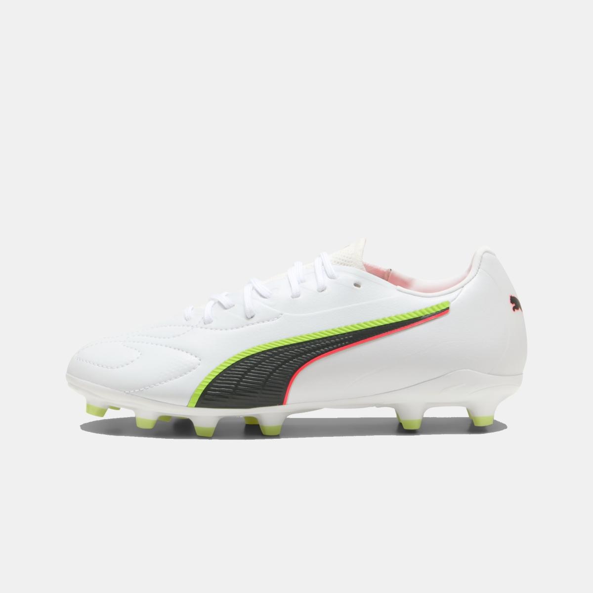 Chuteiras de Futebol de Menino King 20 Match FG/AG Jr Branco-4