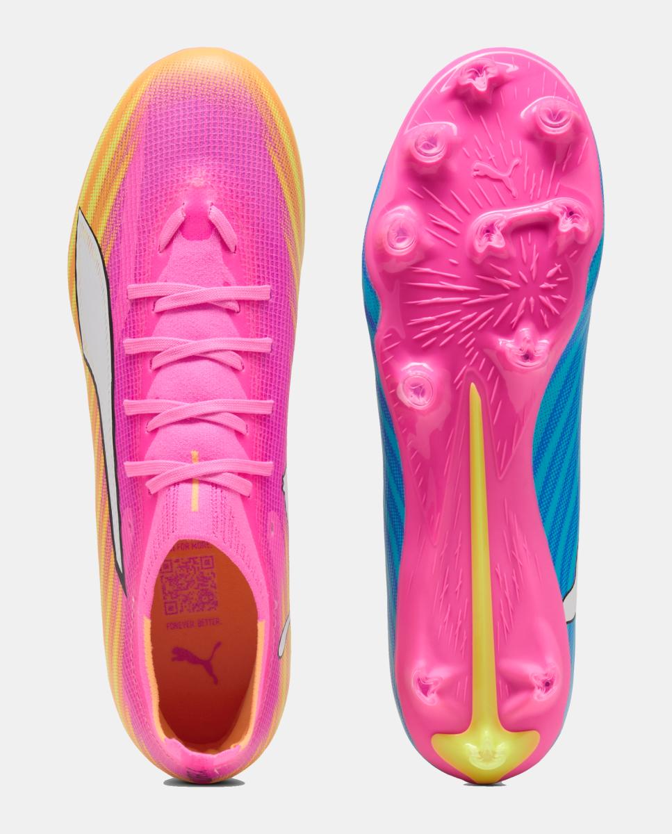 Chuteiras de Futebol de Homem ULTRA 6 MATCH FG/AG Puma Rosa-2