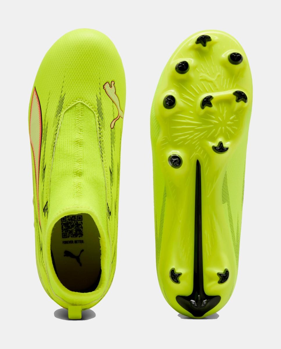 Chuteiras de Futebol de Menino Ultra 6 Match+ LL FG/AG Jr Amarelo-5