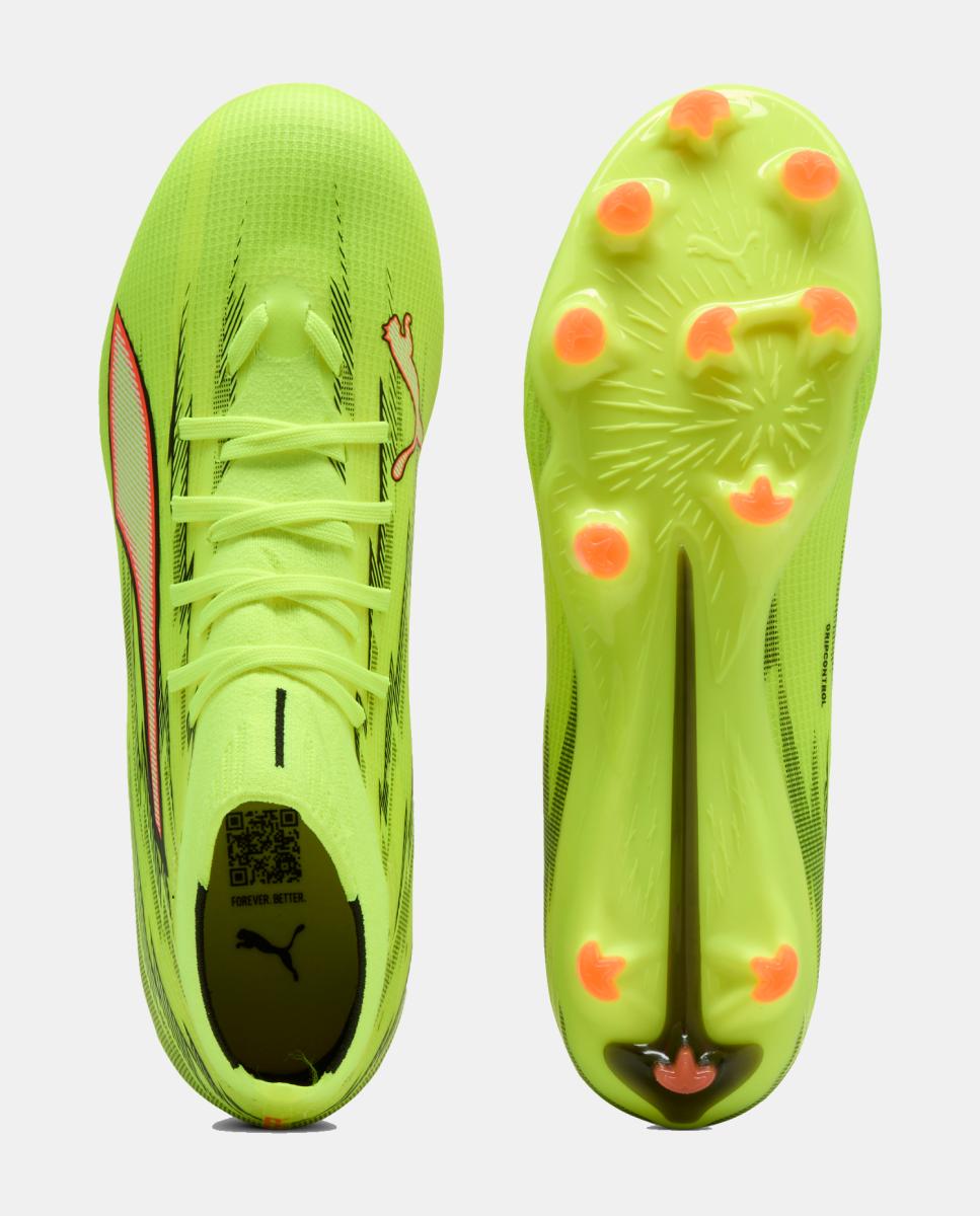 Chuteiras de Futebol de Mulher Ultra 6 Match+ FG/AG Wn's Amarelo-5