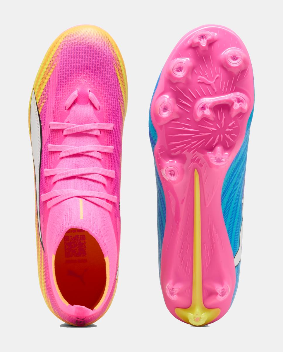 Chuteiras de Futebol de Mulher ULTRA 6 MATCH+ FG/AG Wn's Puma Rosa-2