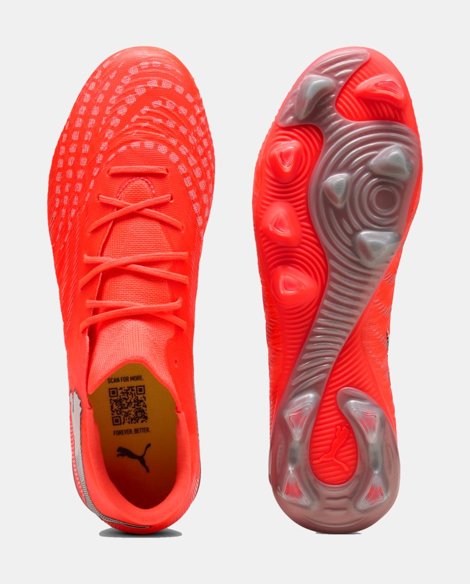 Chuteiras de Futebol de Homem Future 9 Match Fusion FG/AG Vermelho-5