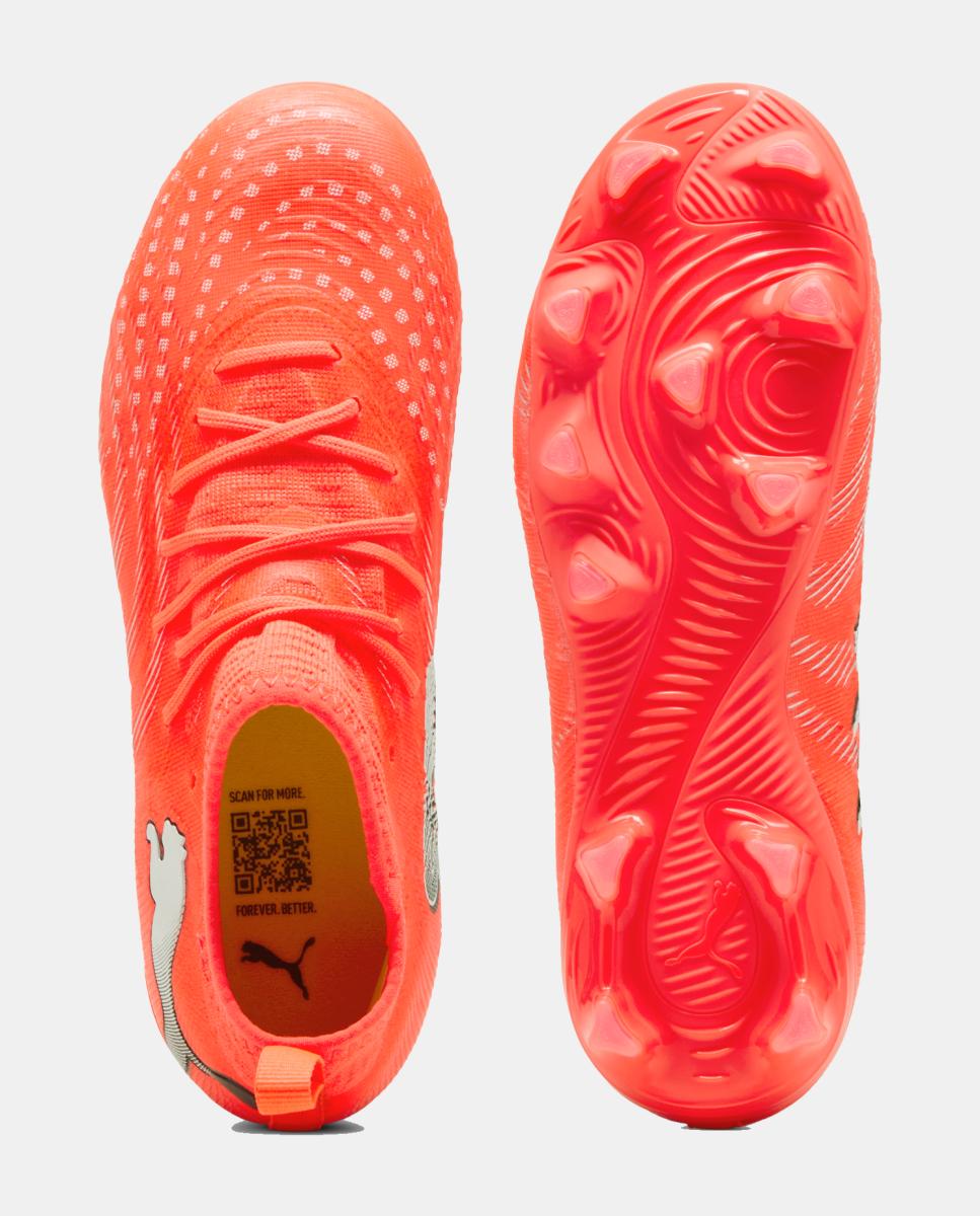 Chuteiras de Futebol de Menino Future 9 Match FG/AG Jr Vermelho-5