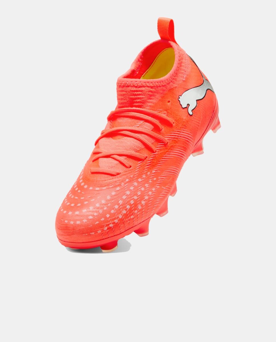 Chuteiras de Futebol de Menino Future 9 Match FG/AG Jr Vermelho-6