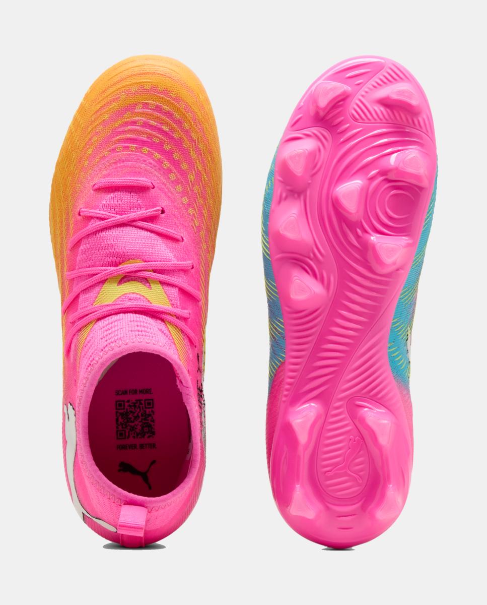 Chuteiras de Futebol de Criança FUTURE 9 MATCH FG/AG Jr Puma Rosa-2