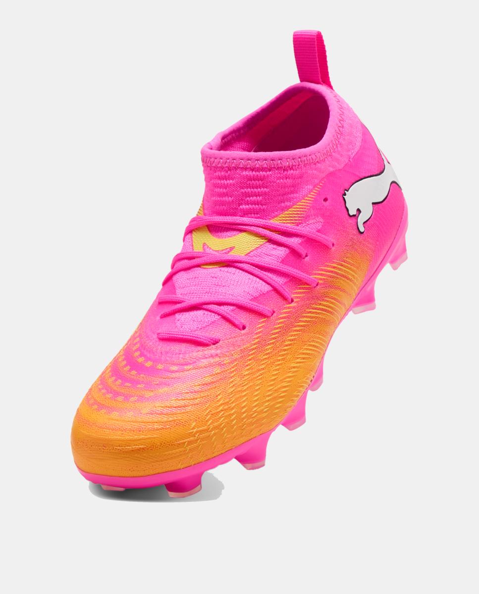 Chuteiras de Futebol de Criança FUTURE 9 MATCH FG/AG Jr Puma Rosa-3