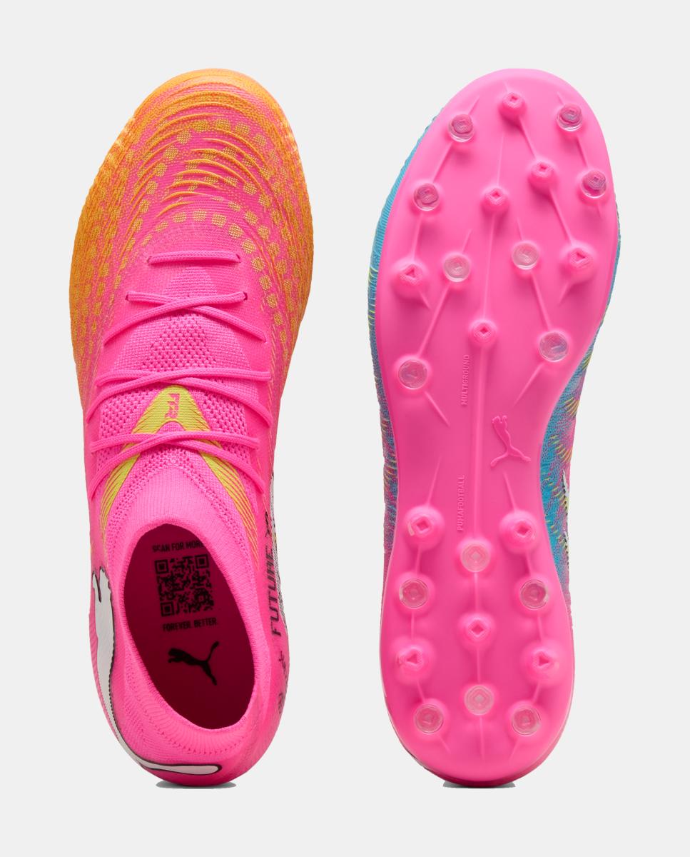 Chuteiras de Futebol de Homem FUTURE 9 MATCH MG Puma Rosa-2