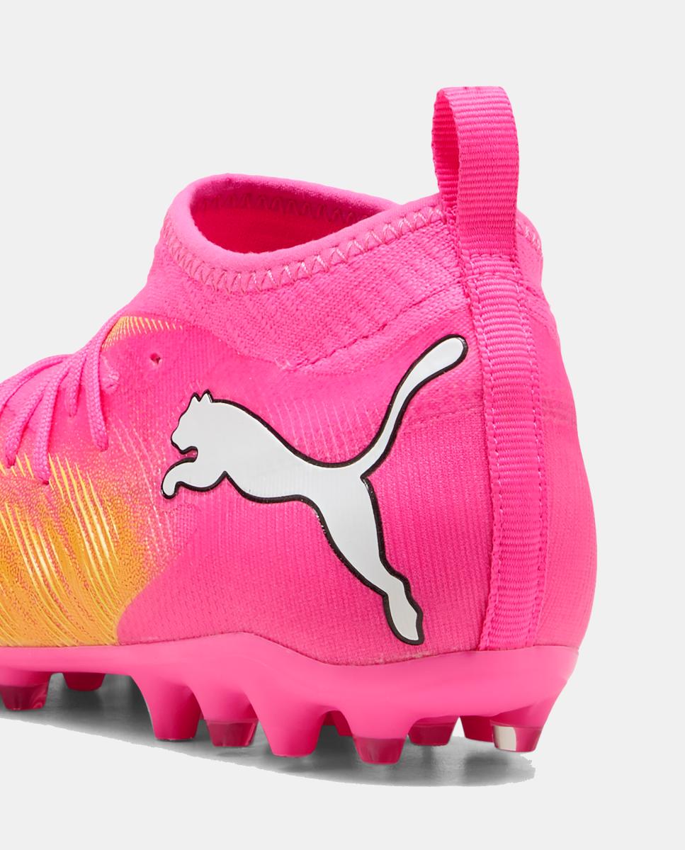 Chuteiras de Futebol de Criança FUTURE 9 MATCH MG Jr Puma Rosa-4