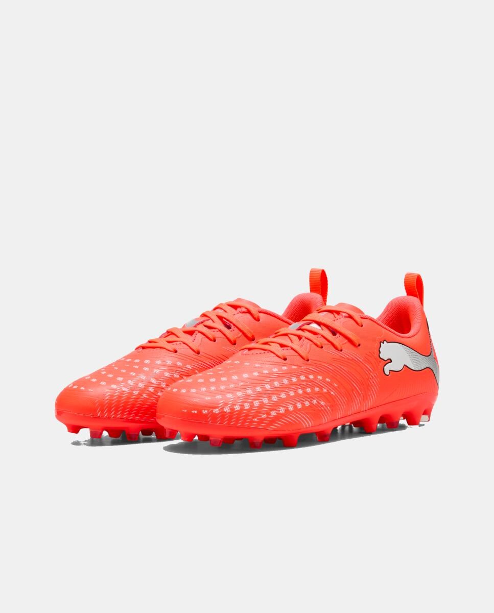Chuteiras de Futebol de Menino Future 9 Play MG Jr Vermelho-2