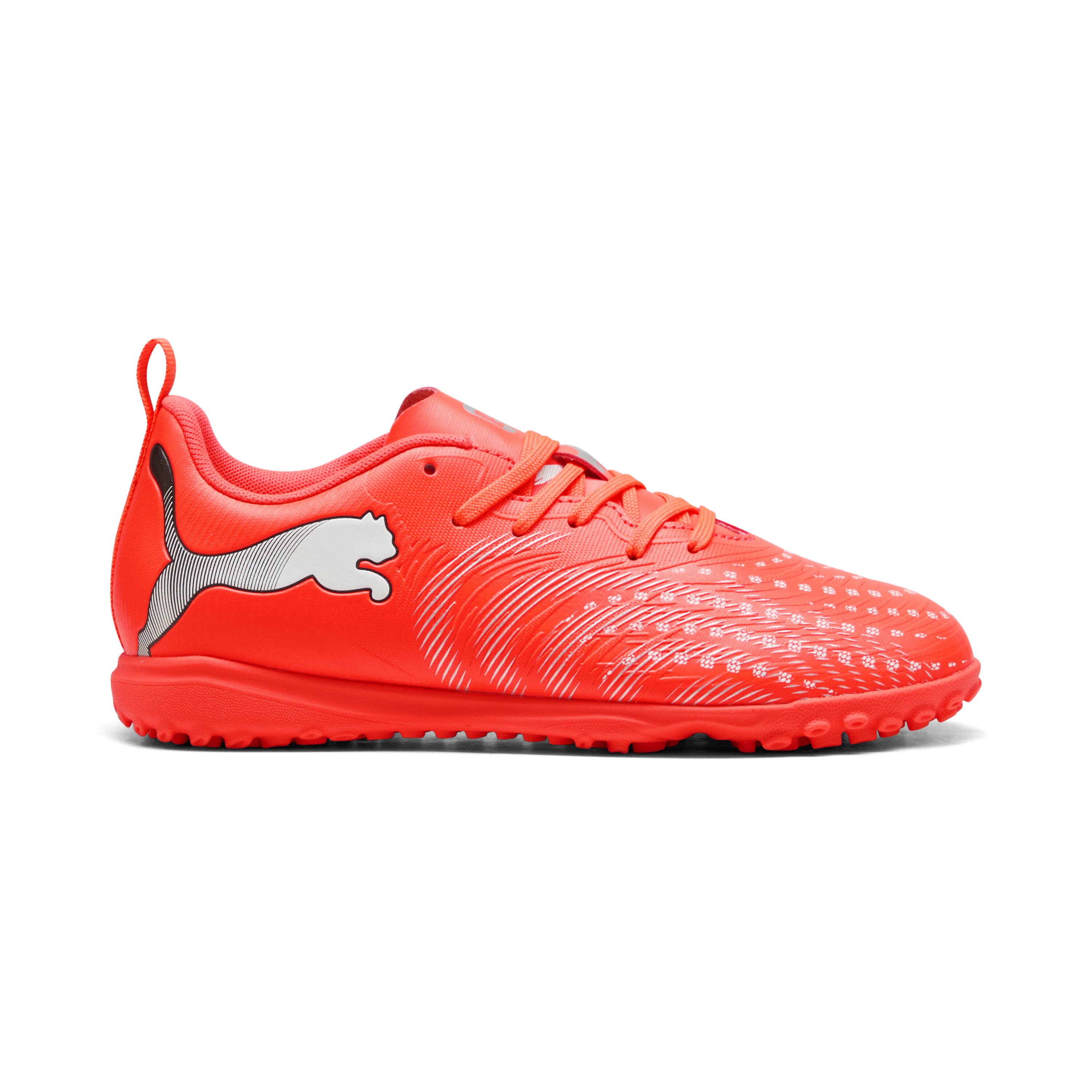 Chuteiras de Futebol de Menino Future 9 Play TT Jr Vermelho-8