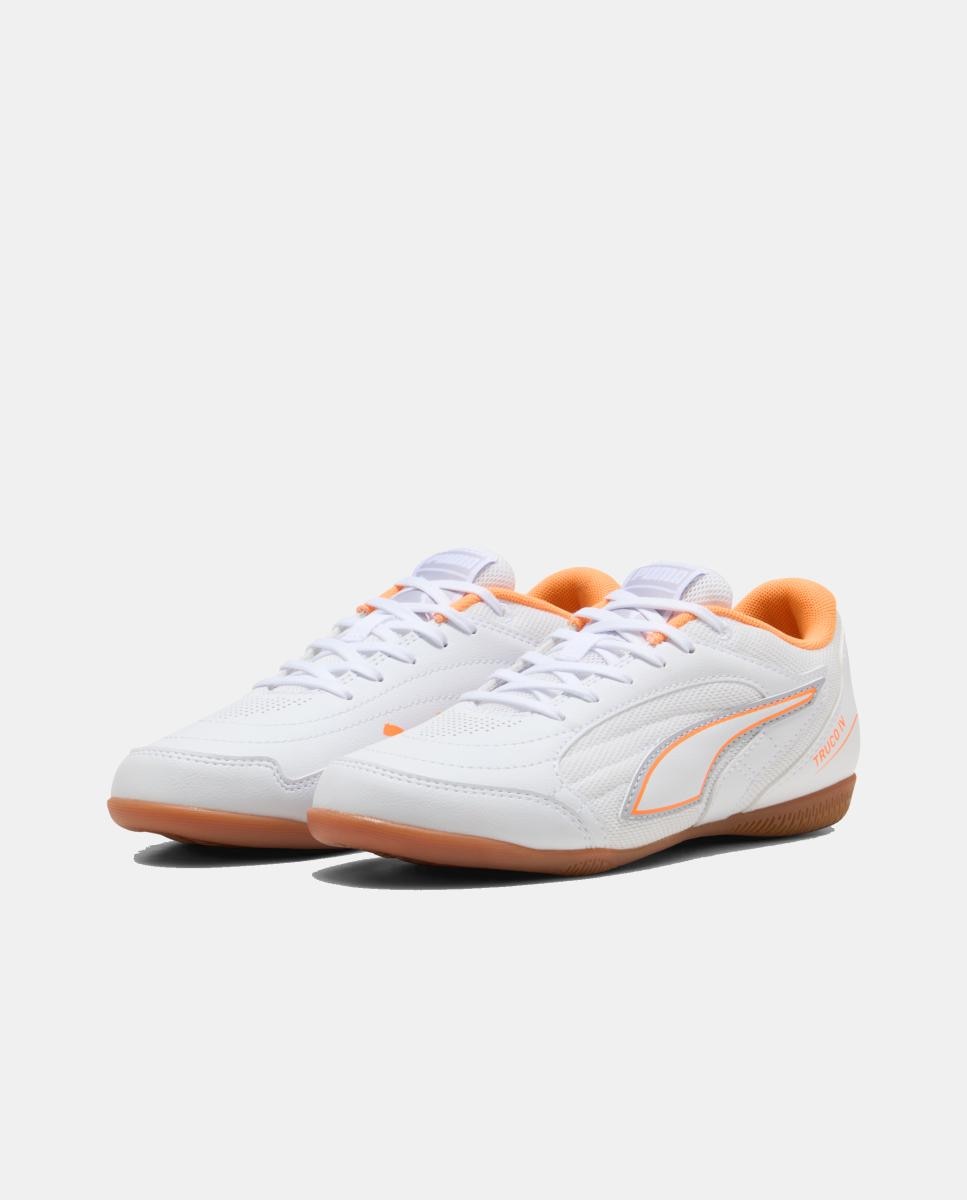 Chuteiras de Futebol de Menino Truco IV Jr Branco-2