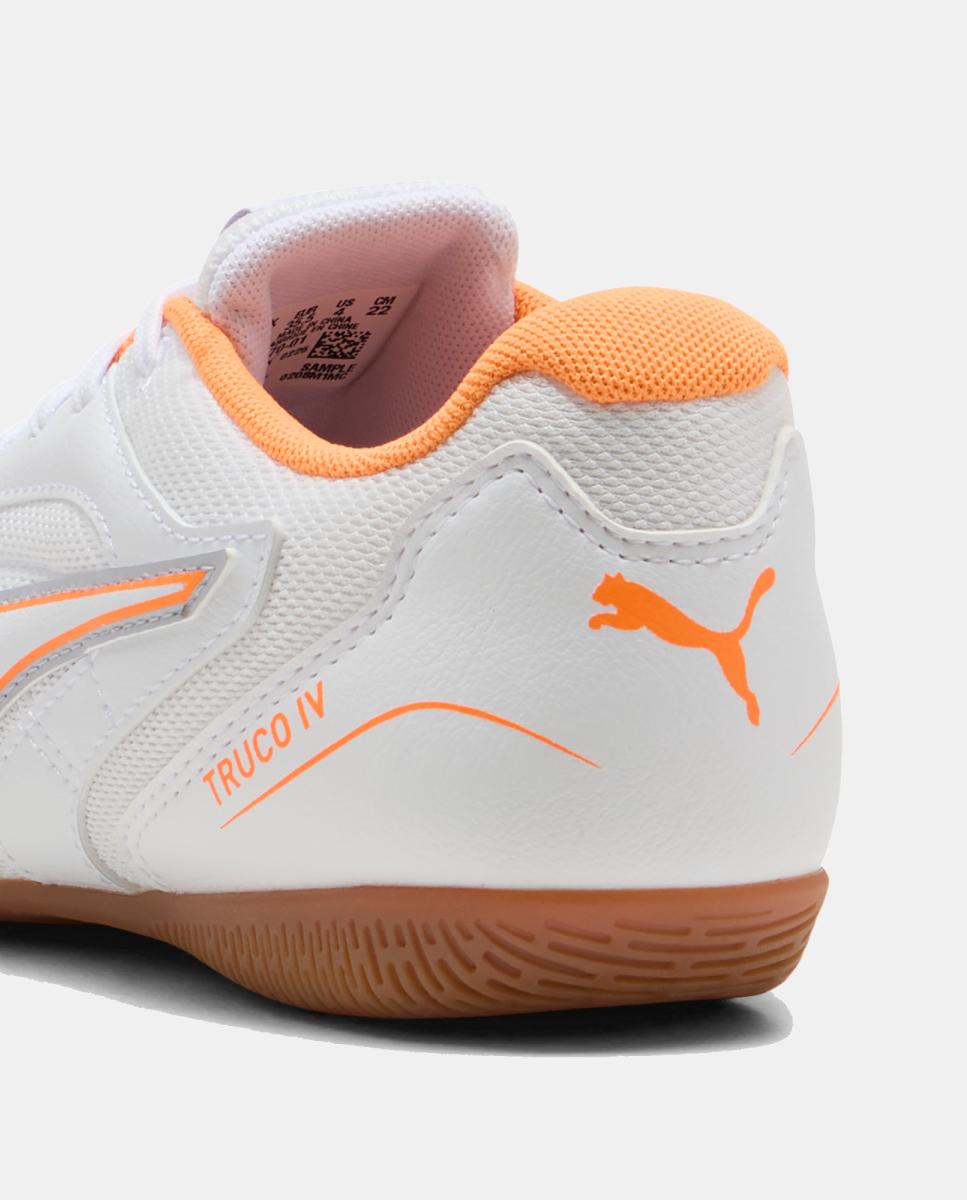 Chuteiras de Futebol de Menino Truco IV Jr Branco-3