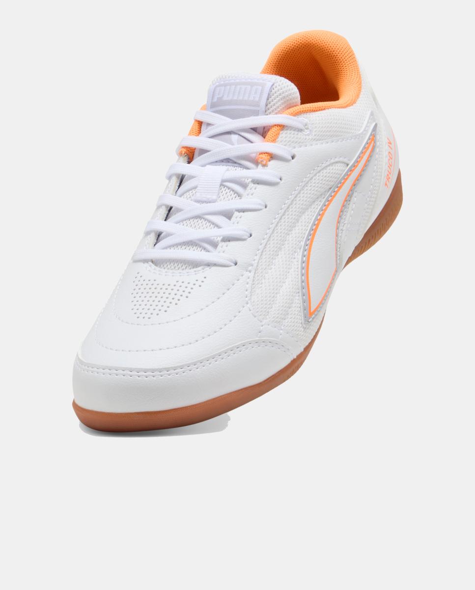 Chuteiras de Futebol de Menino Truco IV Jr Branco-6