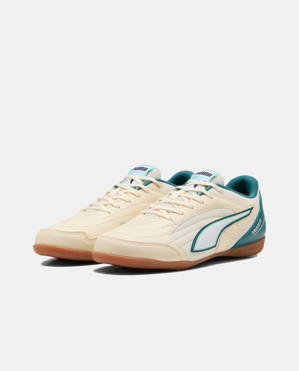 Chuteiras de Futebol de Menino Truco IV Jr Branco-2
