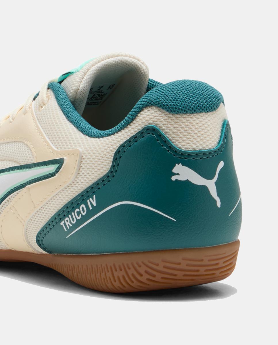 Chuteiras de Futebol de Menino Truco IV Jr Branco-3