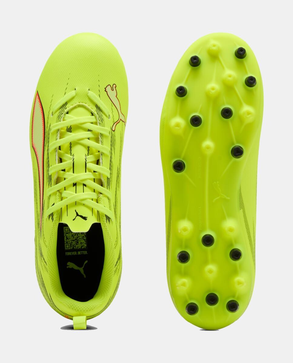 Chuteiras de Futebol de Menino Ultra 6 Play MG Jr Amarelo-5