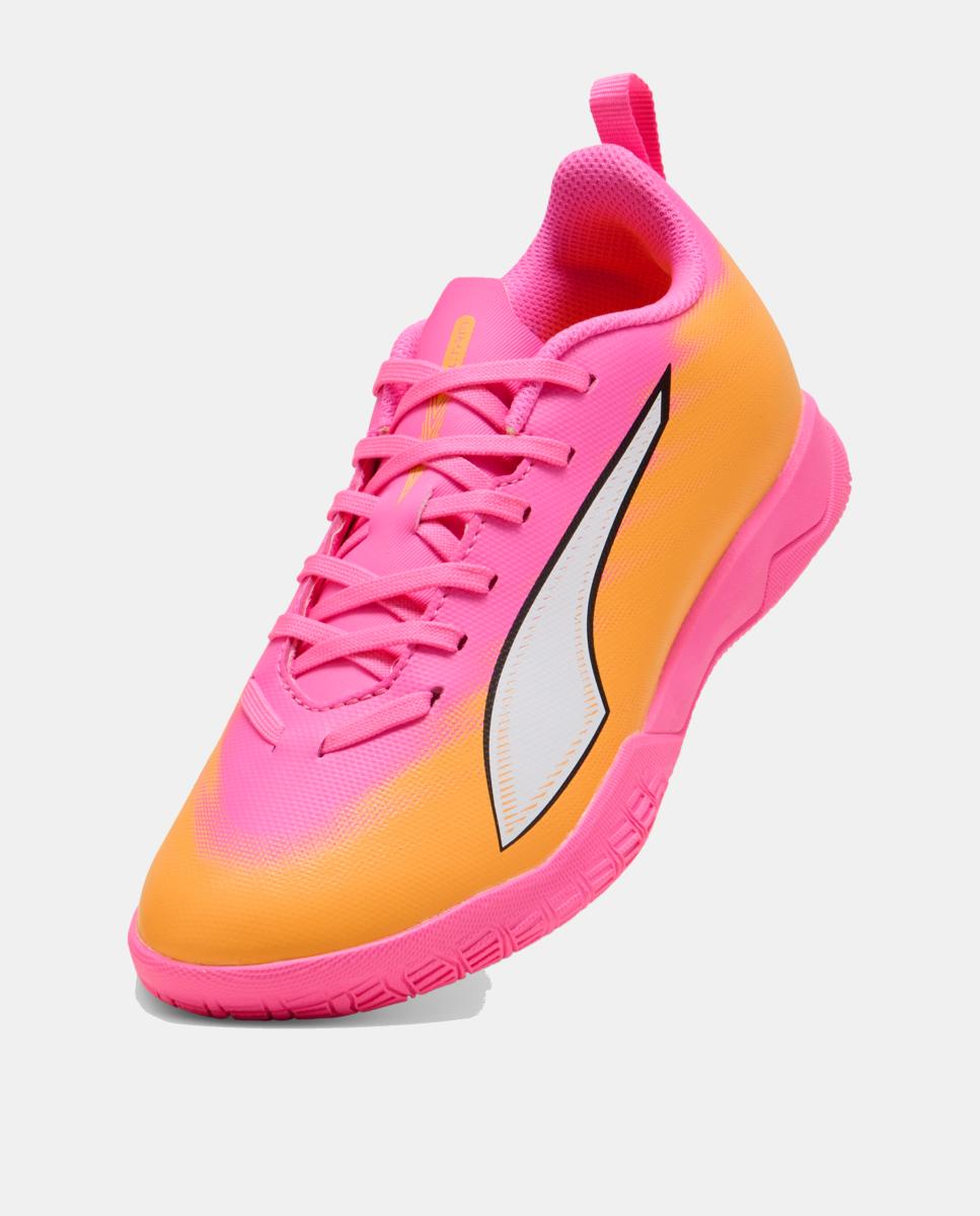 Chuteiras de Futebol de Criança ULTRA 6 PLAY IT Jr Puma Rosa-3