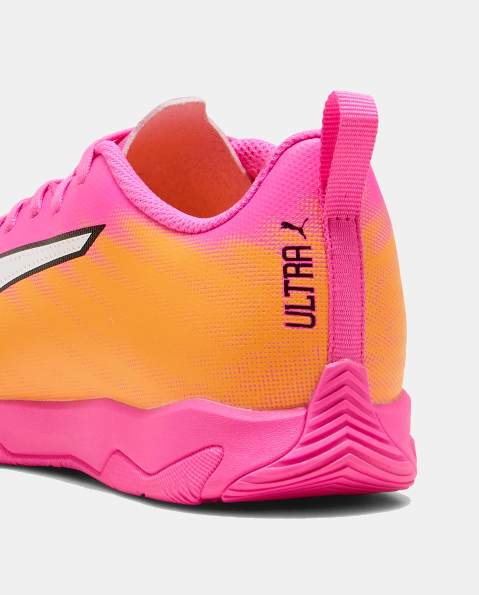 Chuteiras de Futebol de Criança ULTRA 6 PLAY IT Jr Puma Rosa-4