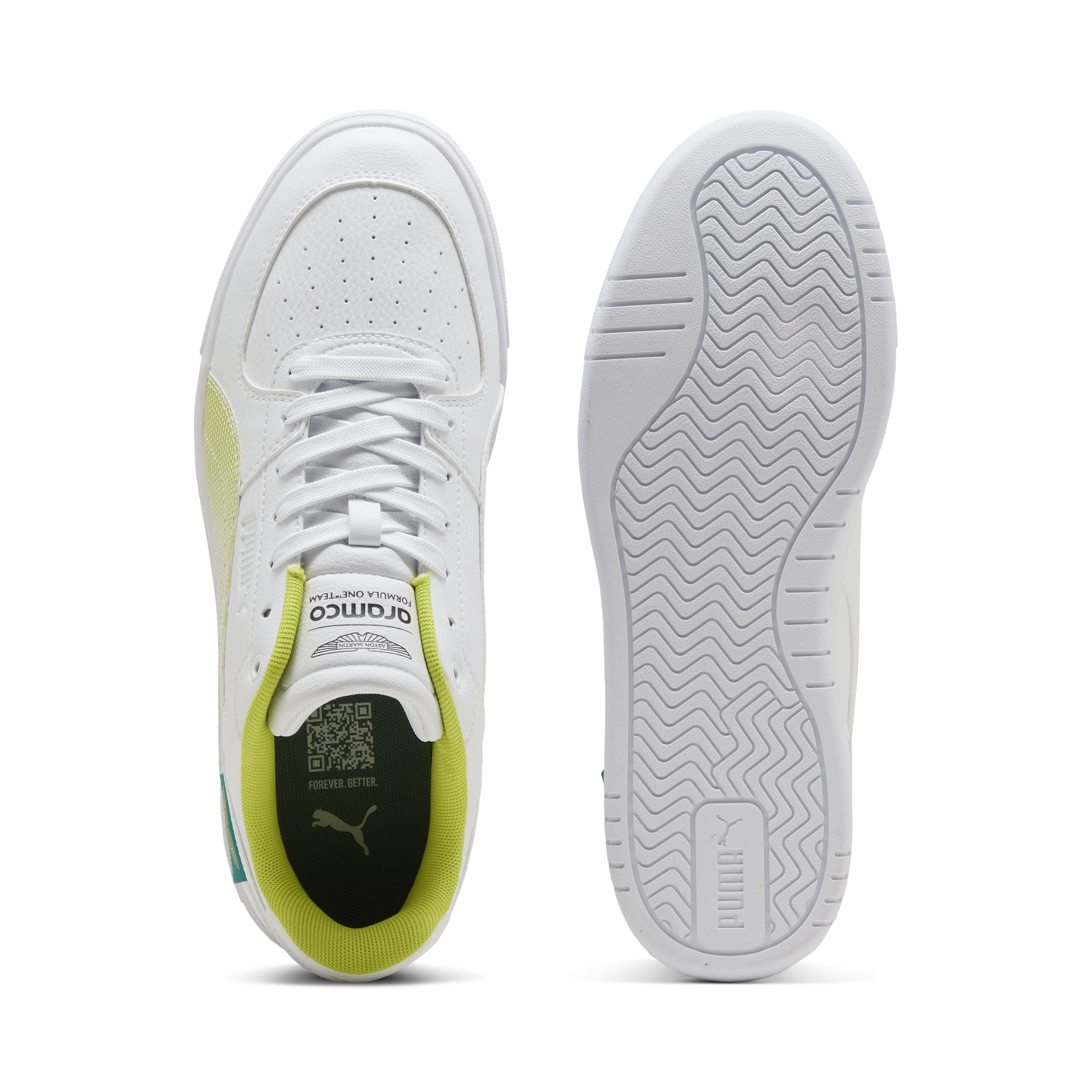 Sapatilhas Casual de Homem AMF1 Caven III Branco-5
