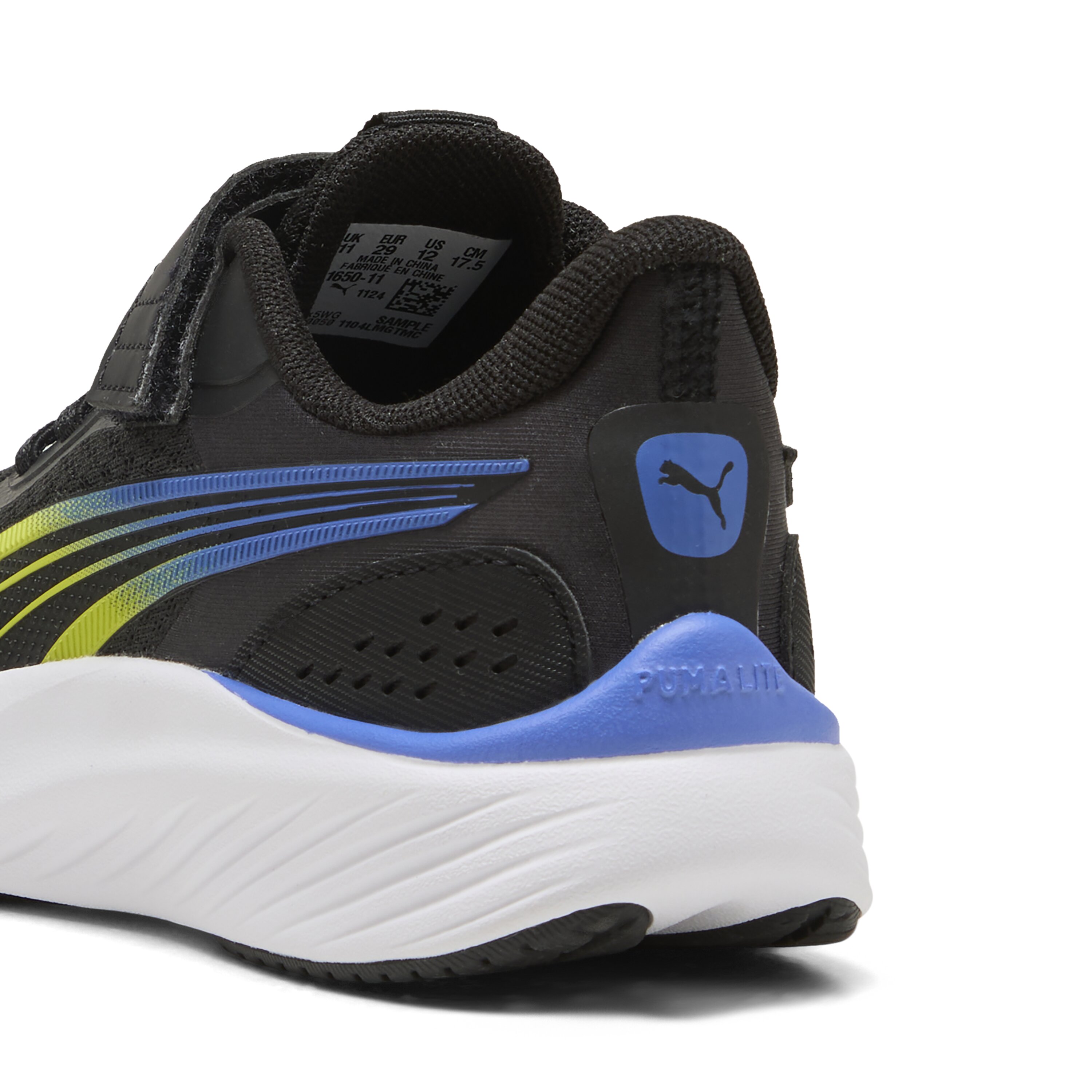 Sapatilhas Casual Infantis Pounce Lite AC+ PS Preto-3