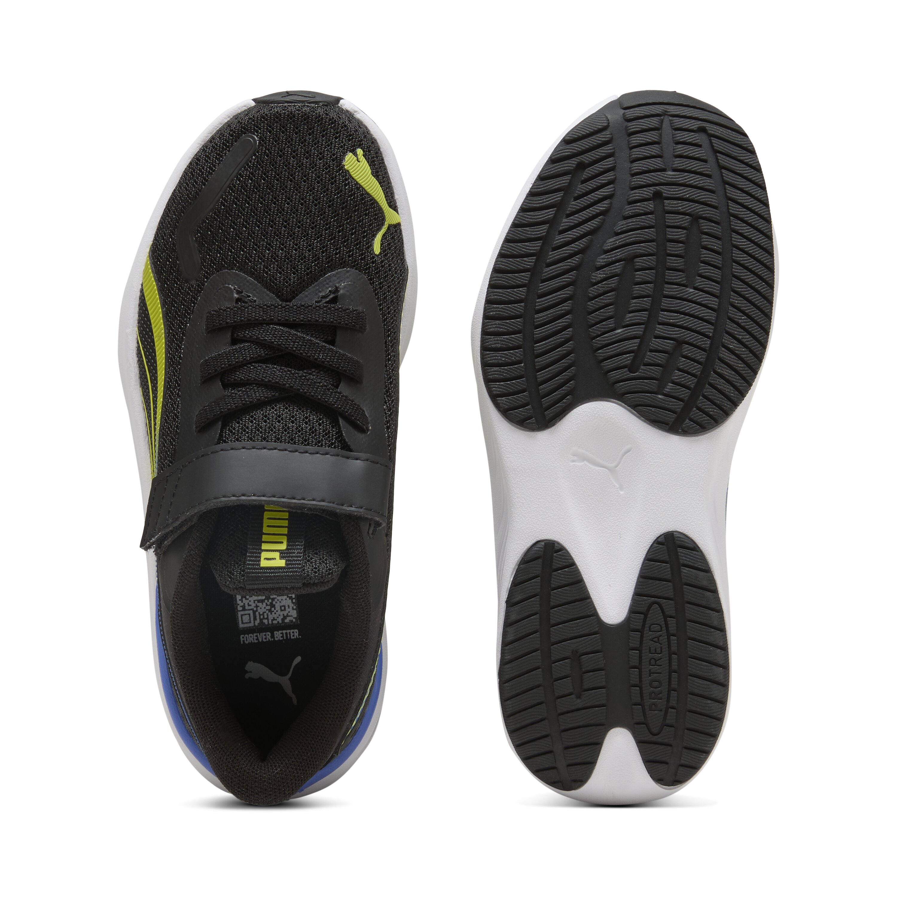 Sapatilhas Casual Infantis Pounce Lite AC+ PS Preto-4