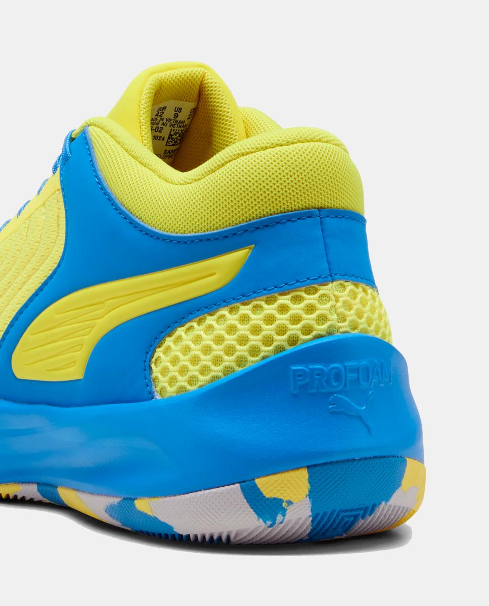 Calçado de Basquetebol de Homem Court Pro 2 Marble Amarelo-3